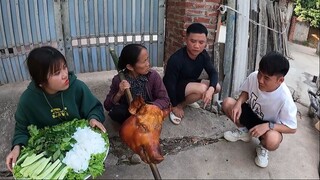 Hưng Vlog - Bắt Quả Tang Em Trai Em Gái Thịt Lợn Của Mẹ Bà Tân Vlog Và Cái Kết