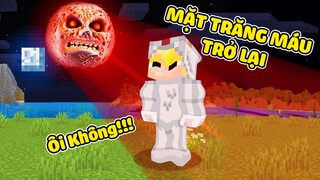 TÔ GÀ MẶT TRĂNG MÁU TRỞ LẠI TRONG MINECRAFT*LÀNG SINH TỐ BỊ MẶT TRĂNG MÁU XÂM CHIẾM