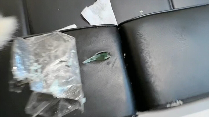 Alright, the curtains are torn to shreds too.