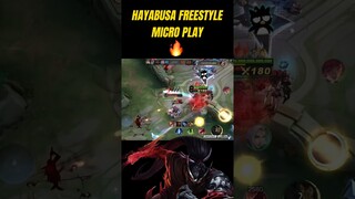 HAYABUSA FREESTYLE COMBO KILL #mlbbshorts #mobilelegends #mplindonesia #mplph #rylles #hayabusamlbb