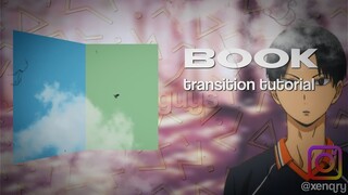3D Book Transition Tutorial by @xenqry