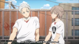 Wind breaker Episode 10 .. - Furin Dan Shishitoren Bersatu, Persiapan Melawan Gank Kuat Lainnya ..