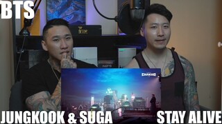 BTS Jungkook - Stay Alive Promotion Video + FULL Lyrics (Prod. SUGA of BTS) | REACTION