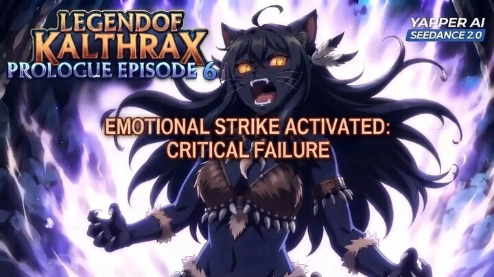 The Legend of Kalthrax | AI Anime Series | Emotional Strike Acitivated — Prologue episode 6