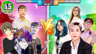 [Free Fire] Streamer Hội Tụ Chơi Mini Game Siêu Hài Hước | AS Mobile