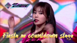 fiesta m countdown stage - Izone