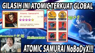 🔥🔥ATOMIC SAMURAI NoBoDyX!! GILA ATTACK 3.3JUTA KEEPSHAKE B4 & A3!! - ONE PUNCH MAN:The Strongest