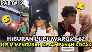 HIBURAN LUCU WARGA +62 || MEME VIDEO || HELM MENGUBAH KETAMPANAN