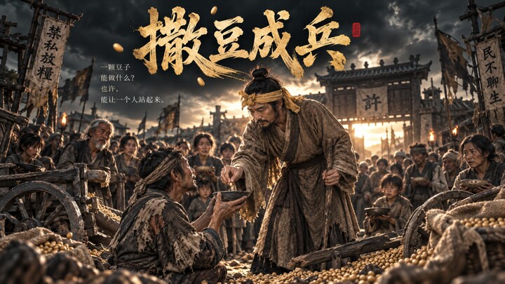 Nghe nói có một đạo sĩ có thể biến hạt đậu thành binh lính. Tôi nhịn đói ba tháng, quyết định đến xe