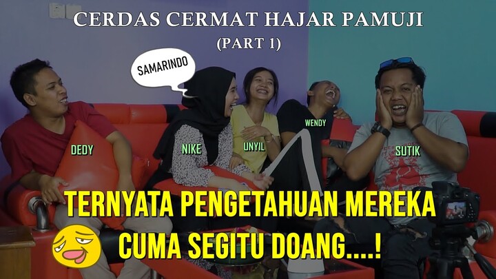 CERDAS CERMAT HAJAR PAMUJI - PART 1