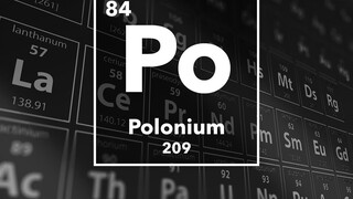البولونيوم من أكثر المواد سمية على وجه الأرض. يُقال إن غرامًا واحدًا منه قادر على قتل 100 مليار شخص.
