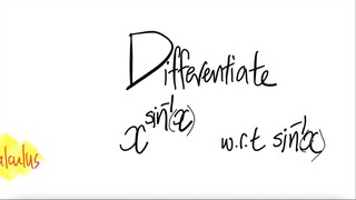 Derivative d(x^(arc sin(x))/d(arc sin(x))