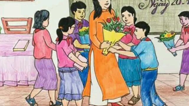 cô giáo kính yêu