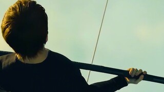 男人在500米的高空走钢索，恐高者慎入!