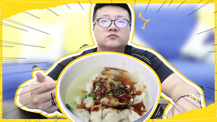[Makanan] Hidangan Sup Pangsit Mala