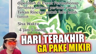 Hari Terakhir Banner Nahida, Langsung GAS GACHA!!!