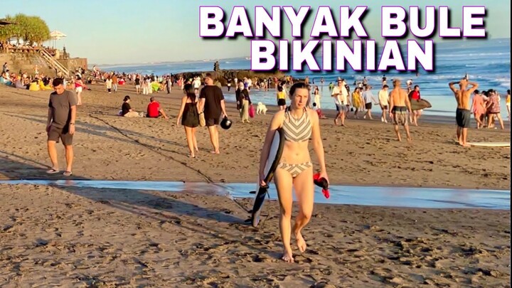 TEMPAT BULE NGUMPUL DI BALI | PANTAI BATU BOLONG CANGGU