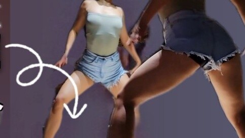 【Kelas Tari Jazz YUNA】Gerakan ROLL Dada + Koordinasi Langkah | Demonstrasi Gerakan + Penjelasan Rinc