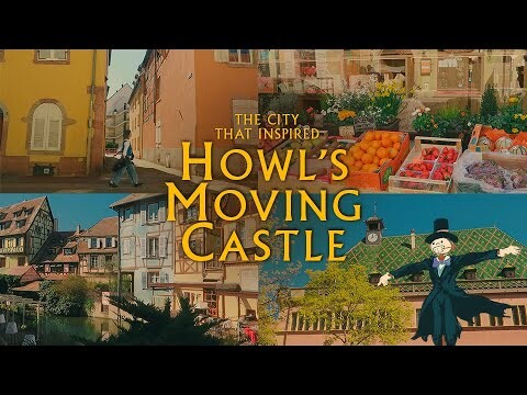 visiting the city that inspired howl's moving castle 🦋🌿✨