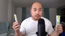 ASMR Eating Mojito Ice Pop (Eating Sounds, Mouth Sounds & Tongue Fluttering)