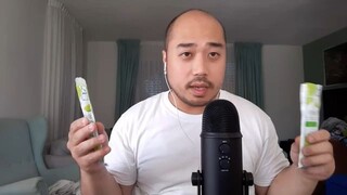 ASMR Eating Mojito Ice Pop (Eating Sounds, Mouth Sounds & Tongue Fluttering)