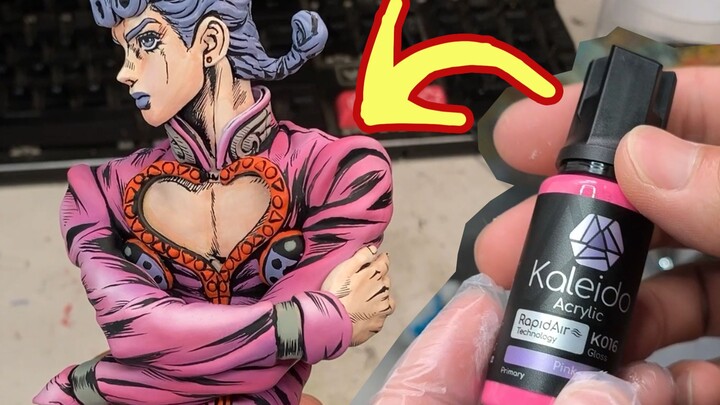 喷涂+笔涂 ——乔鲁诺的奇妙配色