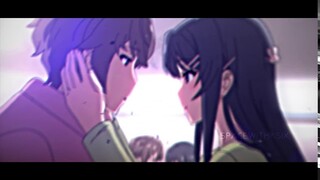 𝗶 𝗹𝗼𝘃𝗲 𝘆𝗼𝘂 𝗺𝗮𝗶-𝘀𝗮𝗻 | 4K Test Quality | Bunny Girl Senpai Edit (AMV)