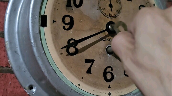 Japanese  8 day clock