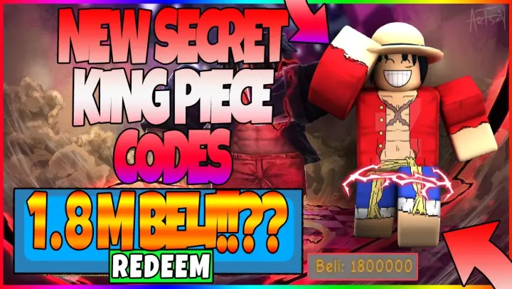 ALL *13* NEW SECRET CODES IN KING PIECE (ROBLOX) [AUGUST-SEPTEMBER 2020]