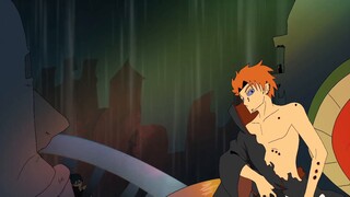 Hand-painted Alliance Tendo Chao vs. Sasuke Naruto The new generation of Payne Internet celebrity te