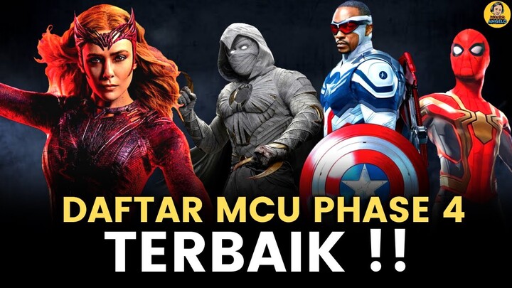 TOP 8 FILM & SERIES MCU PHASE 4 TERBAIK 2021 - 2022 !! | Marvel Universe Indonesia