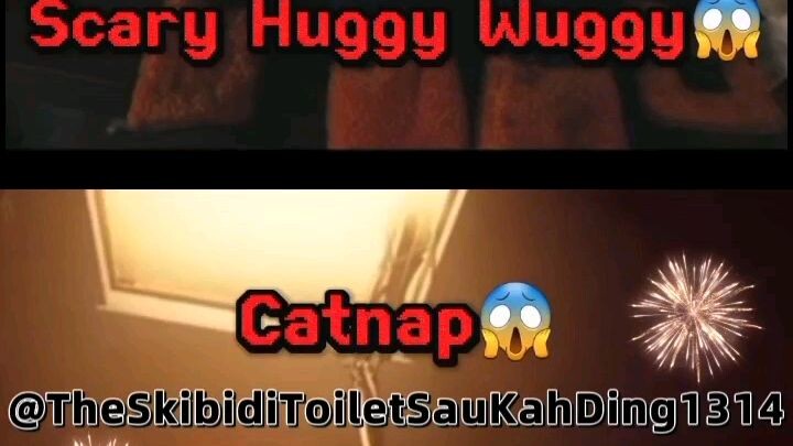 NightMare Huggy Wuggy VS Catnap😱😈😎