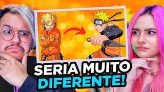 QUE DIFERENTE! “Como Seriam os Personagens de Naruto Originalmente | LISTA”