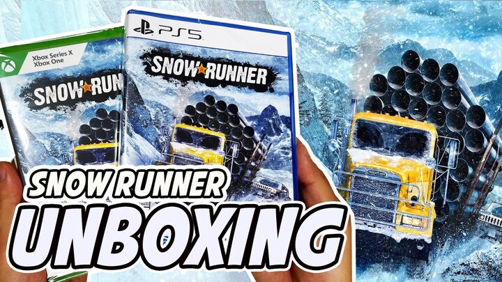 Snow Runner (PS5/Xbox Series X) Unboxing