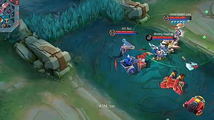 kumpulan momen Lucu Para Anomali rank epic #mobilelegends #absurdhumor #mlbb
