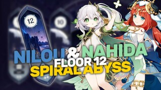 Nahida & Nilou Spiral Abyss Floor 12 | Genshin Impact