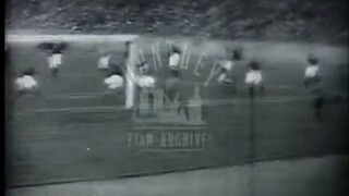 Cardiff City win the 1927 F.A. Cup.  Film 18608