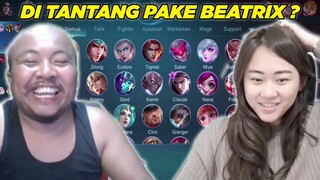 DITANTANG MAIN BEATRIX SAMA LUAN !!! OKE AKU KASIH PAHAM CARA PAKAI MIYA !!!