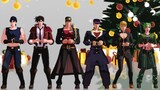 [MMD][3D] JOJO Characters' Christmas Performance