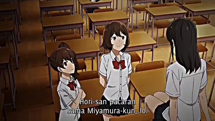 miyamura mengkece 😎.                             judul : horisan to miyamurakun
