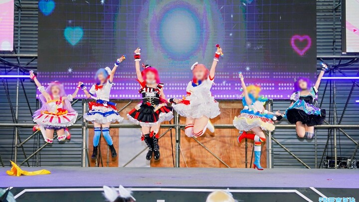 【Aikatsu!/love friend style+realize】Double jump! We're all friends, and we're all idols!