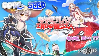 GAMENYA KOLEKSI WAIFU NIH ~ UDAH 3D DAN KEREN SIHH INI CHARACTERNYA - CODE: SEED GAMEPLAY INDONESIA