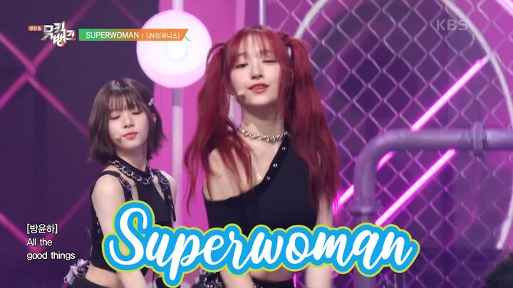 Superwoman Music Bank Black - UNIS
