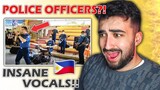 Filipino Police Officers SHOCKING Everyone with 'She's Gone' - Steelheart | REACTION
