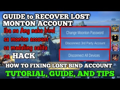 How to fix monton account problem. hack account. unbind account. change email Ang password.