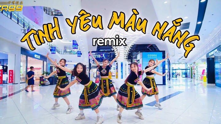 [Gái Dân Tộc Nhảy Tiktok Trên Phố] Tình Yêu Màu Nắng Remix (DJ Long Nhat) Dance Cover by JT X SCR99