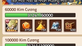 Hải tặc đại chiến-test nhân phẩm với sự kiện tháng 10,tiêu sạch 35k kim cương!