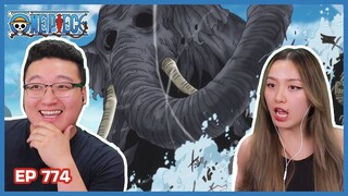 ZUNESHA ORDERED! | One Piece Episode 774 Couples Reaction & Discussion