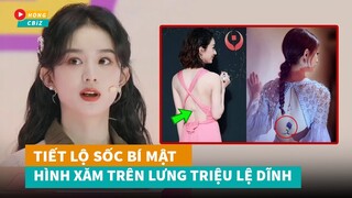 Tiết lộ sốc bí mật đằng sau hình xăm hoa hồng xanh trên lưng Triệu Lệ Dĩnh|Hóng Cbiz