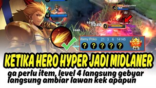 21 Kill ketika hero core jadi midlane nguakak c*k wakakaka, damage ulti bisa ditambah flameshot